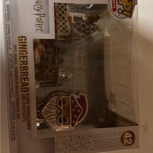 Funko Gingerbread Wizard Figure - Purple, Silver, Brown